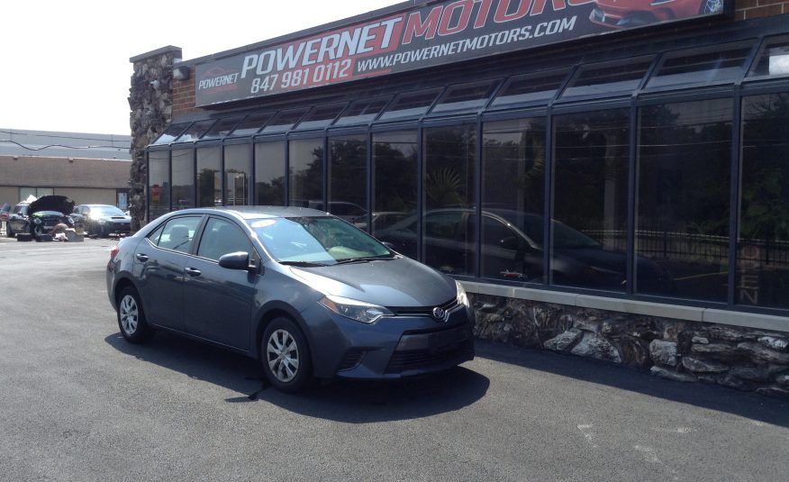 2015 Toyota Corolla LE Eco Sedan 4D