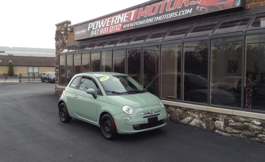 2012 FIAT 500 Pop Hatchback 2D