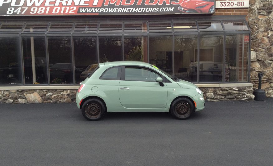 2012 FIAT 500 Pop Hatchback 2D