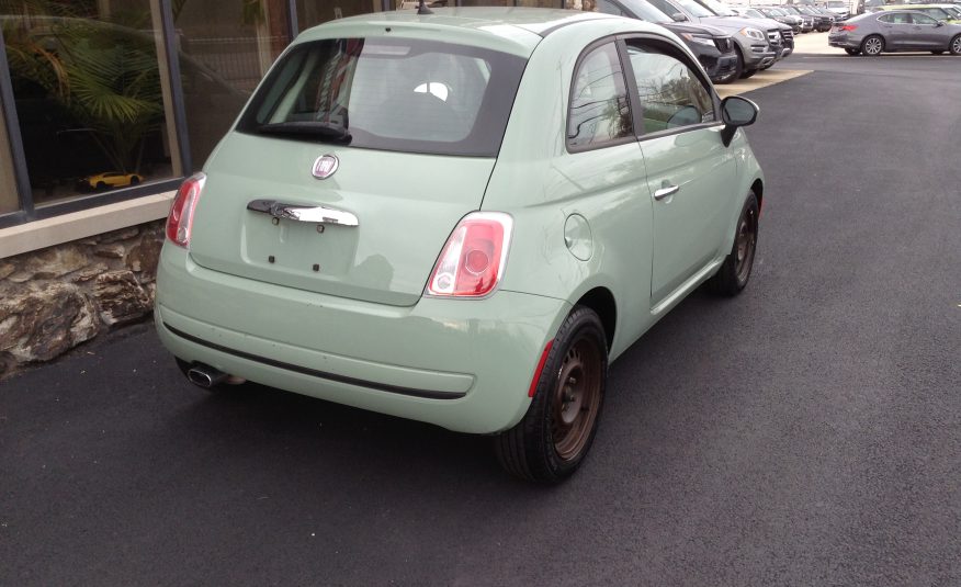 2012 FIAT 500 Pop Hatchback 2D