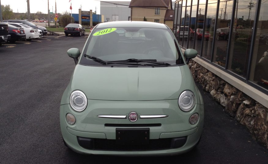 2012 FIAT 500 Pop Hatchback 2D